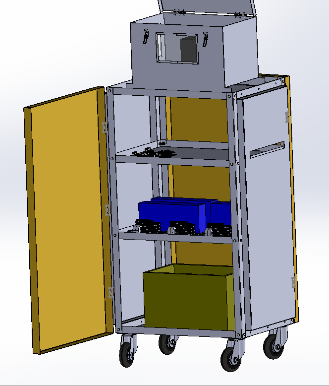 CAD model rig